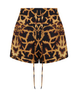 Giraffe Print Silk Pyjama Shorts (Copy)