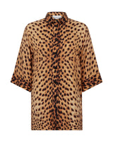 Cheetah Silk Pyjama Shirt (Copy)