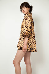 Cheetah Silk Pyjama Shorts (Copy)
