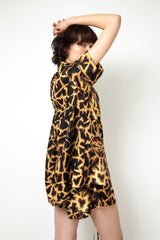 Giraffe Print Silk Pyjama Set (Copy)