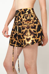 Giraffe Print Silk Pyjama Shorts (Copy)